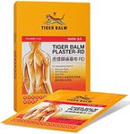 TIGER BALM PLASTER (WARM) 10cm x 14cm (9 Patches) - For back and shoulder blades