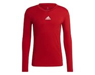 adidas GN5674 Team Base TEE Sweatshirt Mens Team Power red M