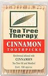 Tea Tree Therapy Cinnamon Toothpick