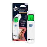 Tommee Tippee NoTouch Infrared Forehead Digital Thermometer, Essentials for Newborn Baby, 1 Second Instant Readings in ˚C or ˚F, 0m+