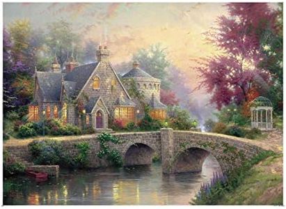 EACHHAHA Puzzle 1000 Pezzi -Puzzle in Cartone- Giochi Puzzle Relax-rompicapo Puzzle Fairyland Bridge (70x50 cm / 27,5x19,7 Pollici) per Bambini e Adulti Regali