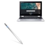 BoxWave Stylus Pen Compatible With Acer Chromebook Spin 311 (CP311-2H) - AccuPoint Active Stylus, Electronic Stylus with Ultra Fine Tip for Acer Chromebook Spin 311 (CP311-2H) - Metallic Silver