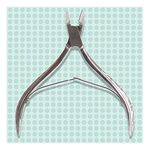 Hair Line Professional Podiatrist Toe Nail Nippers Clipper, Stainless Steel Cuticle Cutter for Thick n Ingrown Nails, Manicure Pedicure Tool_Silver