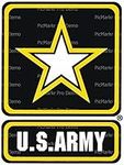 1/4 Sheet Cake - US Army Logo Birth