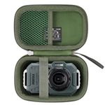 khanka Hard Travel Case Replacement for PENTAX WG-1000 waterproof digital compact camera,Case Only. (Green)