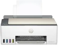 HP Smart-Tank 5000 Wireless All-in-One Ink-Tank Printer with up to 2 years of ink included, mobile print, scan, copy, white, 17.11 x 14.23 x 6.19