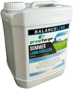 Growforge - Balanceline Liquid Lawn Fertilizer (1L). NPK 14-5-14 + micronutrients and Iron. Full Season Fertilizer for All Grass Types.