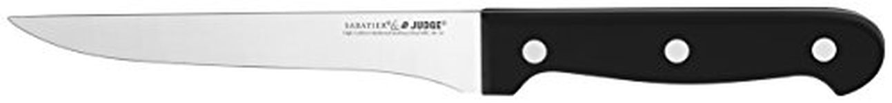 Judge IV06 Sabatier Boning Knife with Stainless Steel Blade, Dishwasher Safe 15cm / 6" - 25 Year Guarantee