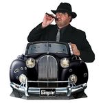 Beistle 57988 1-Pack Gangster Car Photo Prop, 3-Feet 1-Inch by 25-Inch