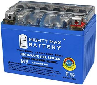 Mighty Max Battery YTX4L-BS Gel Battery for ATV Quad Dirt/Pit Bike 50/70/110/125 CC Brand Product