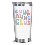 NewEleven Gifts For Aunt From Niece, Nephew - Cool Gifts For Aunt, New Aunt, Auntie, Sister - Aunt Birthday Gift, Aunt Announcement, Promoted To Aunt, Best Aunt Ever - 20 Oz Tumbler