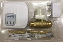 FloodStop Water Heater Leak Detector Kit with Automatic Water Shut-Off and Visual/Audible Alarms, 3/4" Push-to-Connect