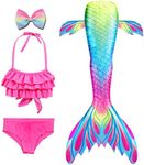 Danvren Mermaid Tails for Swimming 