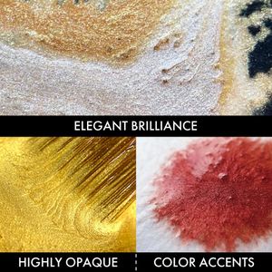Kuretake Gansai Tambi 24-Color Glitter Watercolor Paint Set