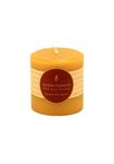 Honey Candles Beeswax Candle, Round Pillar 3" x 3"