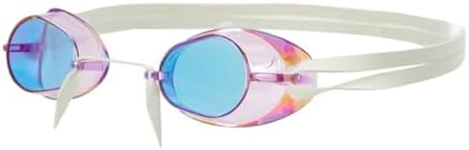 Sporti Antifog Swedish Mirrored Goggle + Bungee Strap - Revo Mirror/Purple Lens