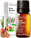 Gya Labs Brain Booster Essential Oil Blend (10ml) - Grounding & Clarifying