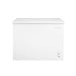 Cookology 293L Freestanding Chest Freezer for Garages, Outbuildings and Sheds, Removable Basket, Refrigeration Mode, Temperature Control and 4 Star Freezer Rating - White