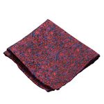 VIBHAVARI Men's Premium Pocket Square - Paisley