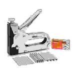 Implemental Staple Gun -Upgrade 3 in 1 Upholstery Hand Stapler with 600 PCS Staples for Home Decor,Furniture Staple