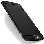 gueche Compatible with iphone 6, iphone 6s Case, Premium Flexible Thin Cover Shock Proof with Drop Protection Coque Funda Cover for iphone 6s, Basic Phone Case. 4.7 Inch Black