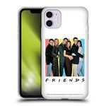 Head Case Designs Officially Licensed Friends TV Show Cast Logos Soft Gel Case Compatible With Apple iPhone 11