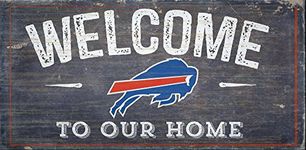 Fan Creations Buffalo Bills Welcome Distressed 6 x 12, Multi