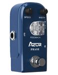 AZOR Vintage Phaser Guitar Effect Pedal, Mini Pedal Pure Analog Processor True Bypass AP-301