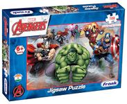 Frank Marvel Spider-Man Jigsaw Puzzle (108 Pieces) for Kids Above 6+ Years - Fun & Challenging Brain Booster Games - Educational Puzzle for Focus and Memory -90158