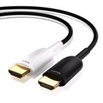 huaham 8K Fiber Optic HDMI Cable 10ft, 48Gbps Ultra High Speed HDMI 2.1 Cable 8K@60Hz 4K@120Hz, Support eARC RTX 3090 HDCP 2.2&2.3 Compatible with PS5, Series X, Roku/Fire/LG CX TV/Blu-ray