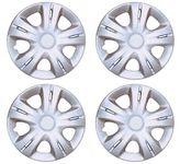 Auto Pearl - Car Full Caps Silver 14inches Wheel Cover for - Swift Dzire Old