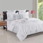 Swayam Cotton Double Size Comforter | 225 cm x 250 cm | 150 GSM, White | Comes with Health Layer : Prevents oozing Out of Fibre