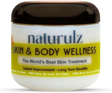 Naturulz Skin & Body Wellness 4oz – Everyday Essentials with Nourishing Coconut oil, Antioxidant-rich Turmeric, Oregano, Parsley, Rosemary & More, Body Butter for Summer Beach Vacation Essentials