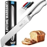 Zulay Kitchen Serrated Bread Knife 