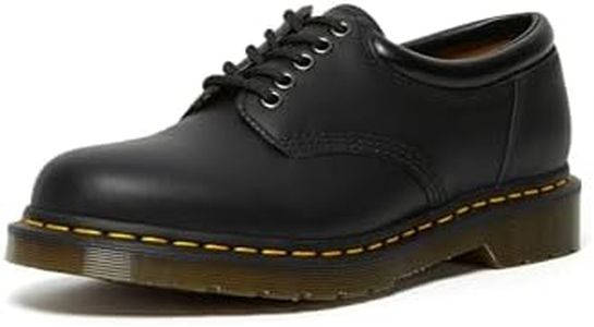 Dr. Martens Unisex 8053 Work Shoe, Black Nappa, 9 US Men