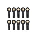 Que-T 10pcs Ball Head Holder Tie Rod End M2 Ball Joint Linkage for RC Hobby Model Car Truck Boat (19mm)