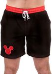 Disney Mens Mickey Mouse Swimming Trunks Size X-Large Black