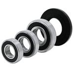 HE3T HE4T HE5T Front Load Washer Bearings and Seal Kit for Whirlpool, Kenmore, GE, Maytag W10253866, W10772618, W10253864 W10772617 WH45X10071, 8181666, W10253856, AP4426951