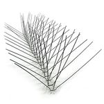 Bird-X Stainless Steel Bird Spikes, Covers 100 Feet