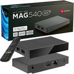 Original MAG 540w3 Internet TV IP Receiver 4K IPTV Linux Set Top Box Built-In DUAL WiFi 5G UK Plug