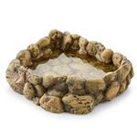 Exo Terra Corner Pebble Water Dish - Large