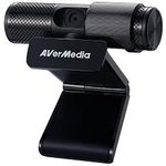 AVerMedia Live Streamer CAM 313: Full HD 1080P Streaming Webcam, Privacy Shutter, Dual Microphone, 360 Degree Swivel Design, Exclusive AI Facial Tracking Stickers. (PW313)