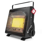 EVOCAMP Portable Gas Heater, 1.7 kW Camping Heater, Multifunctional Ceramic Heater, Perfect for Indoor and Outdoor Use with ODS (Oxygen Depletion Sensor), Radiant Heater, Tent Heater