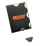 Thermal Grizzly - Carbon Thermal Pad Carbonaut - Non-adhesive, flexible and adaptable for repeated use with very high thermal conductivity. Conductive! (25 × 25 × 0,2 mm)