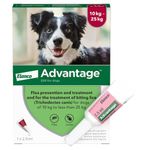 Advantage 250 Flea Spot On Treatment For Dogs 1 Pipette 2.5ml 10-25kg