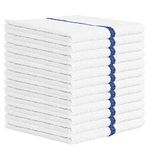 Nabob Wipers Kitchen Bar Mop Towels 12 Pack - 100% Cotton - Size 14x17 - Perfect for Your Home, Kitchen, Bathroom, Bars, Restaurants & Auto - Super Absorbent