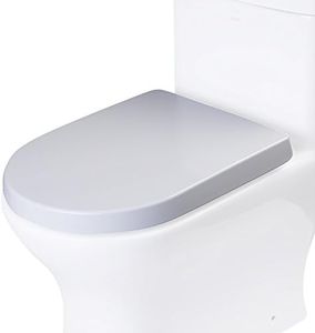 EAGO R-353SEAT Replacement Soft Closing Toilet Seat for TB353, White