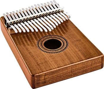 Sonic Energy Sound Hole Kalimba – 17 notes, do majeur – Pour la méditation, le yoga, la percussion – Bois d'acacia – Accessoires inclus (KL1707H)