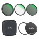 SmallRig 5-in-1 Magnetic 67mm Lens Filter Kit: VND + CPL + Black Mist 1/4 + Threaded Adapter Ring + Magnetic Lens Cover + Storage Bag + Cleaning Cloth, Magnetic Filter Set for Phone Camera Lens - 4726