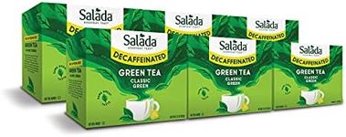 Salada Decaffeinated Green Tea, 240 Individually Wrapped Tea Bags (Pack of 6)